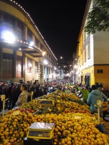 Market Night in Funchal, Madeira, 23rd Dec 2014